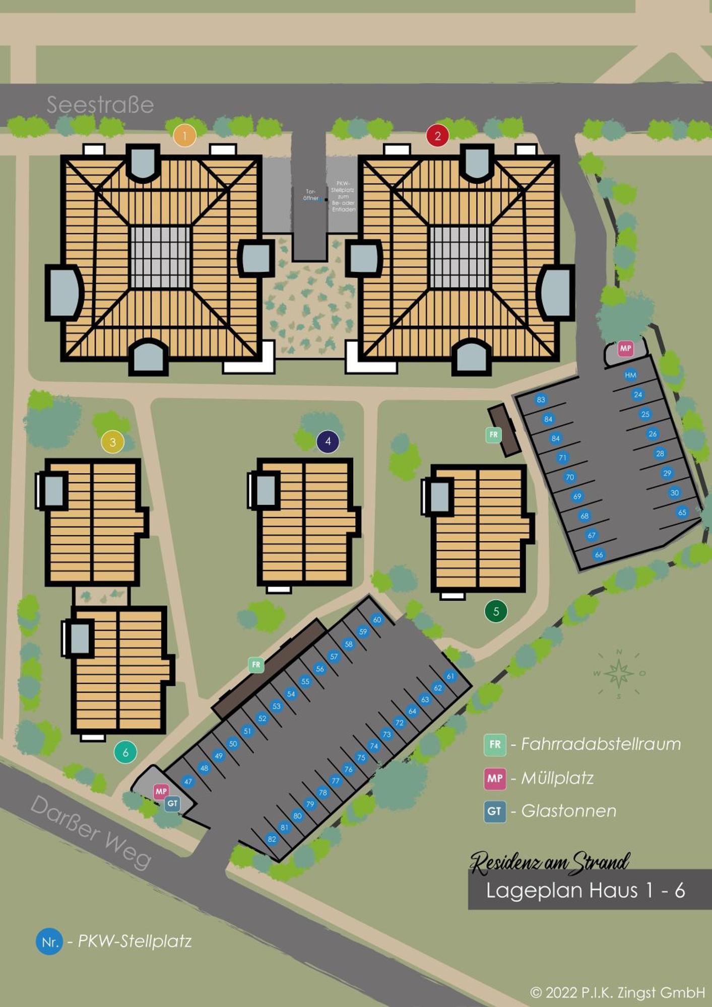 Residenz Am Strand Wohnung 2-29 Zingst Buitenkant foto